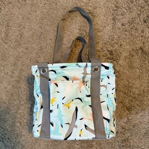 Thirty-One Small Utility Tote-Flights of Fancy NWOT